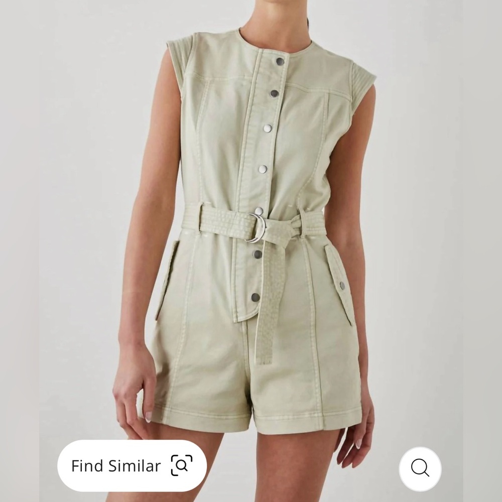 Rails Bessie Romper In Sage Dust Size S - image 1